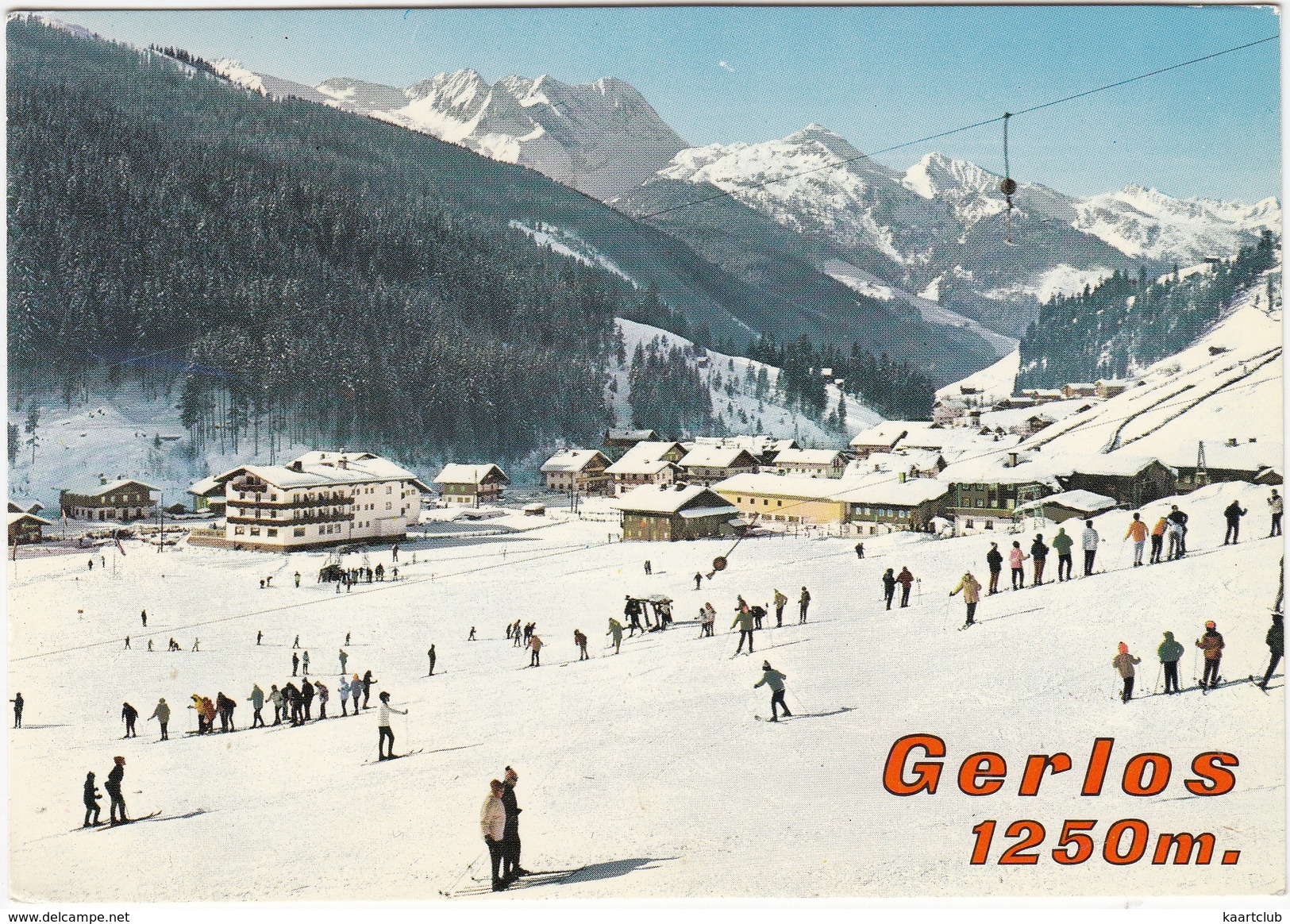 Gerlos - Skitreiben - Brandberger Kolm - 1250 M   - Austria) - Gerlos