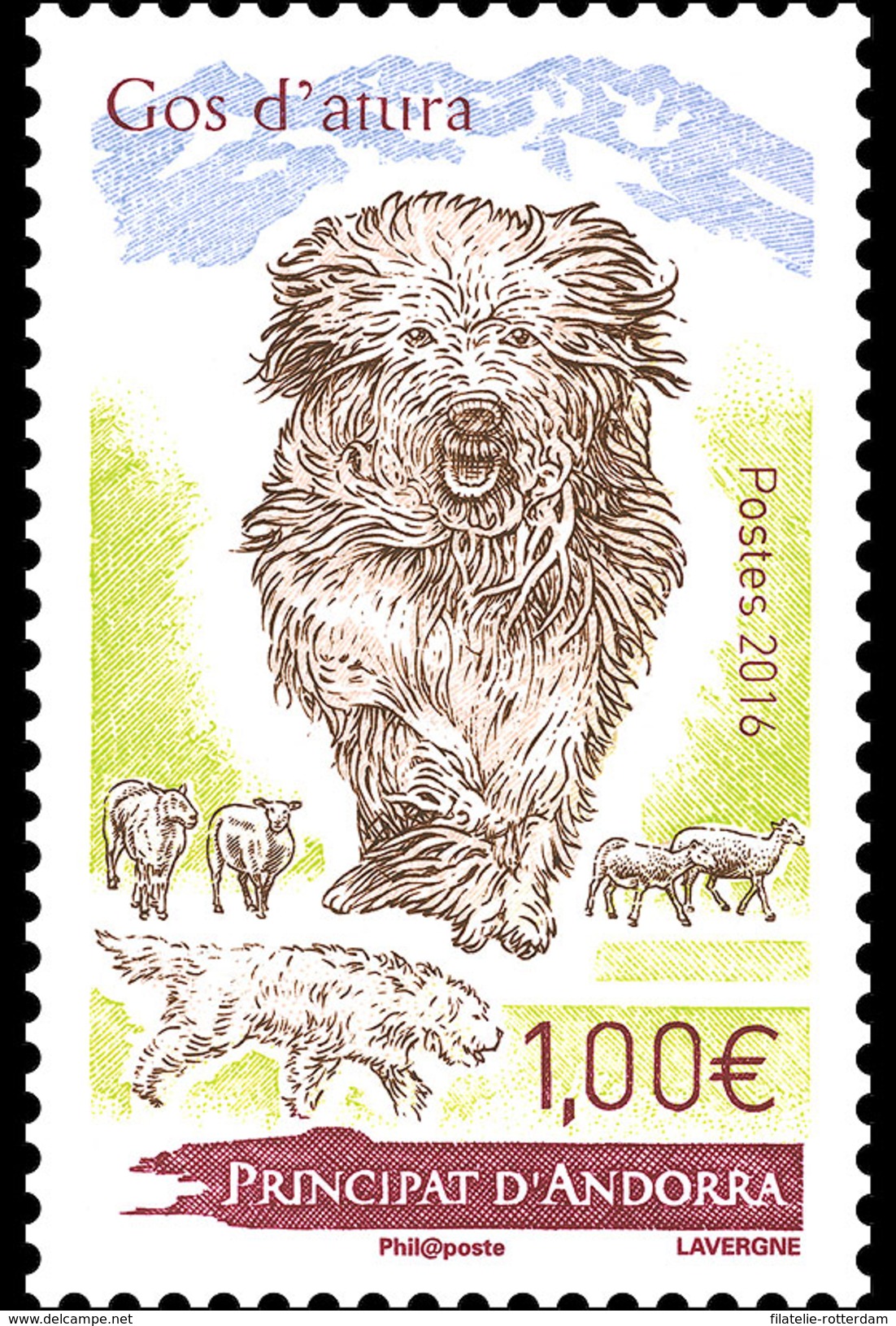 Andorra / Andorre - Postfris / MNH - Schaapshond 2016 - Ungebraucht