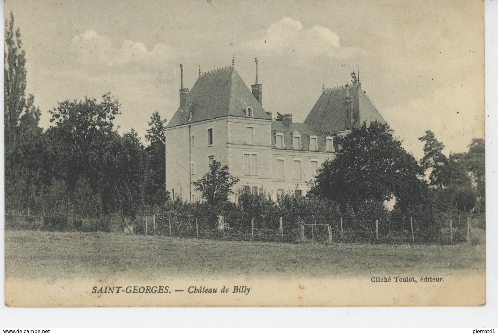 SAINT GEORGES SUR BAULCHE - Le Château De Billy - Saint Georges Sur Baulche