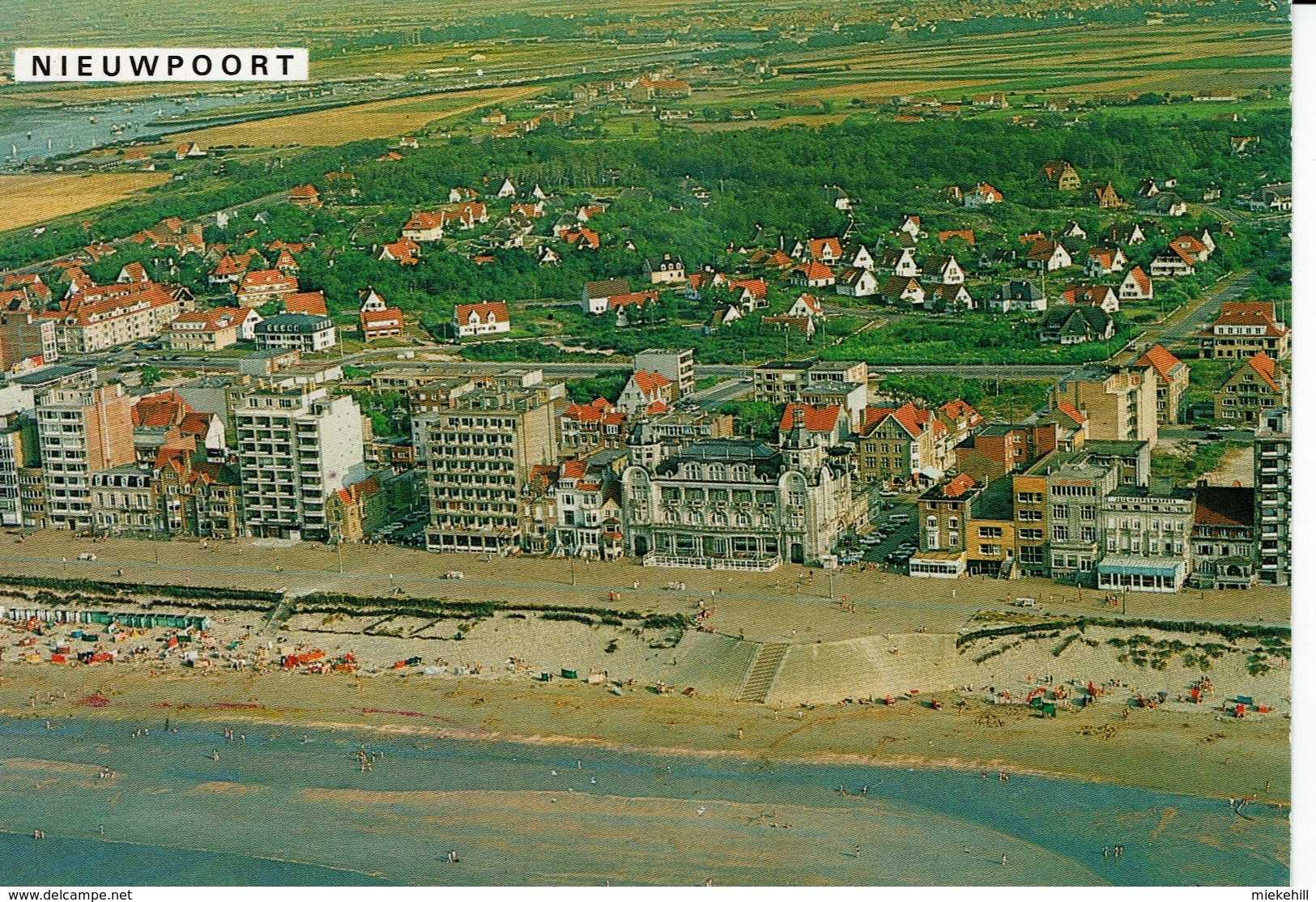 NIEUWPOORT-NIEUPORT-PLAGE ET  DIGUE DE MER-VUE AERIENNE - Nieuwpoort