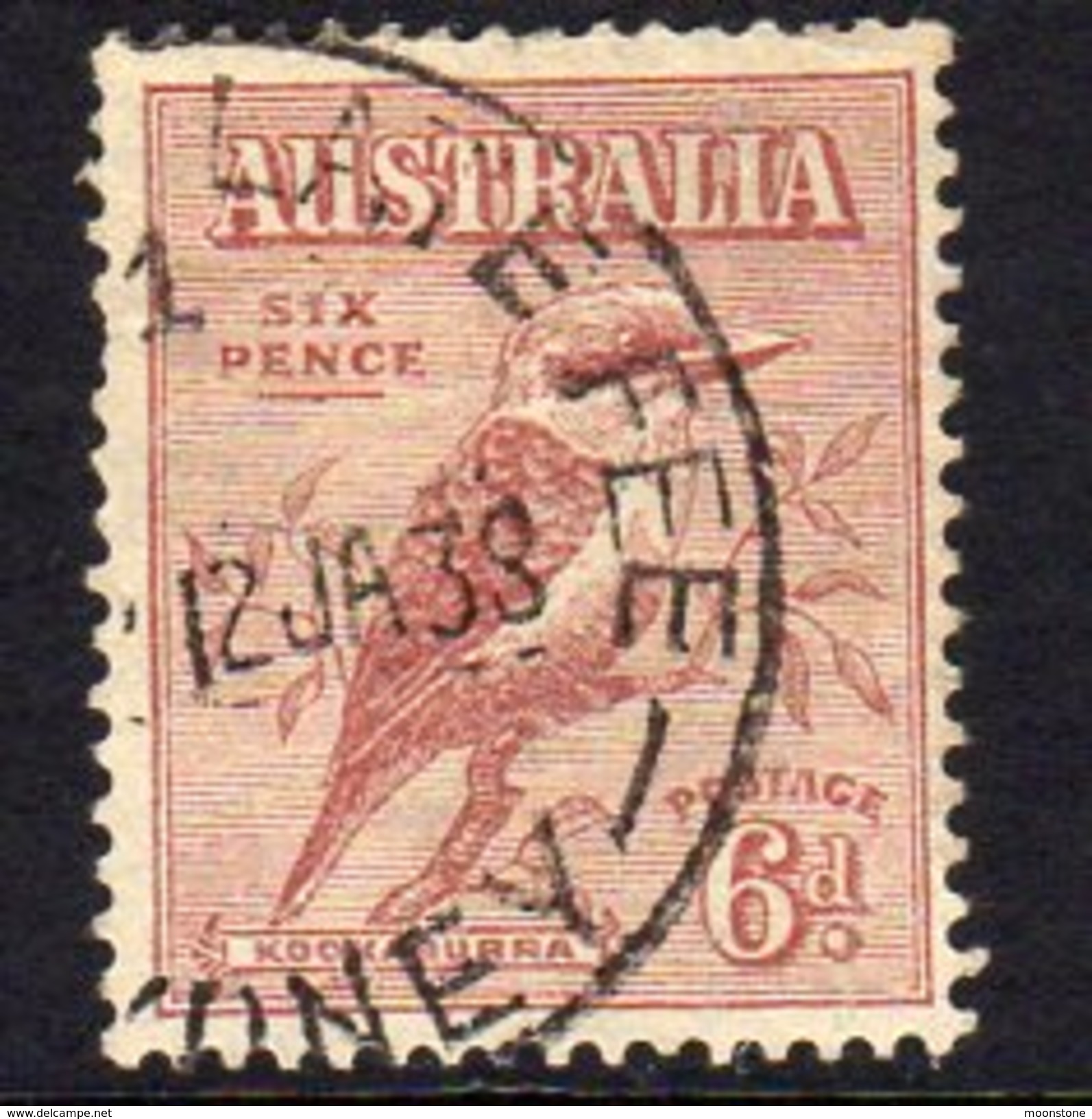 Australia 1932 Kookaburra 6d Definitive, Used (SG146) - Used Stamps