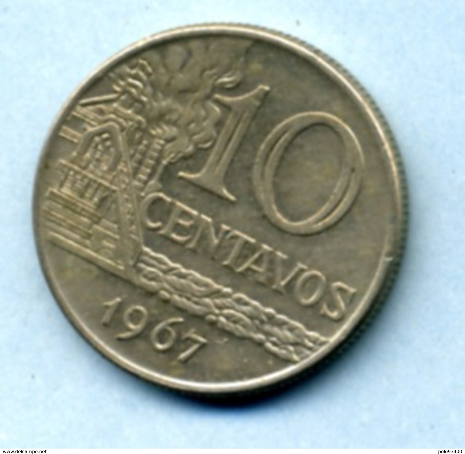 1967 10 Centavos - Brésil