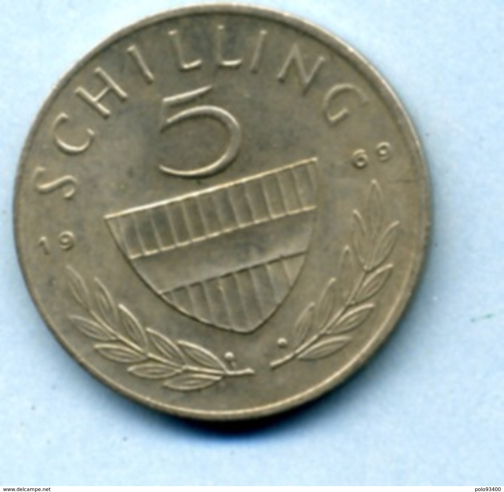 1969  5 Schlling - Autriche