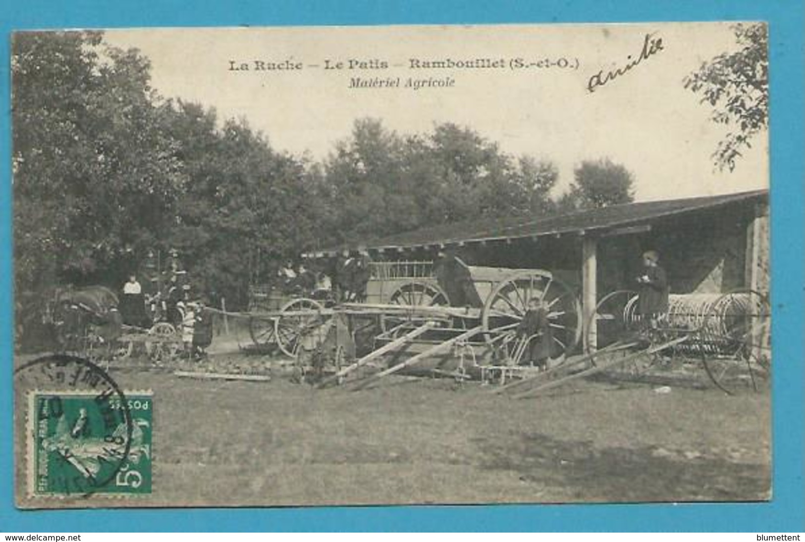 CPA Matétiel Agricole - Le Patis - La Ruche RAMBOUILLET 78 - Rambouillet