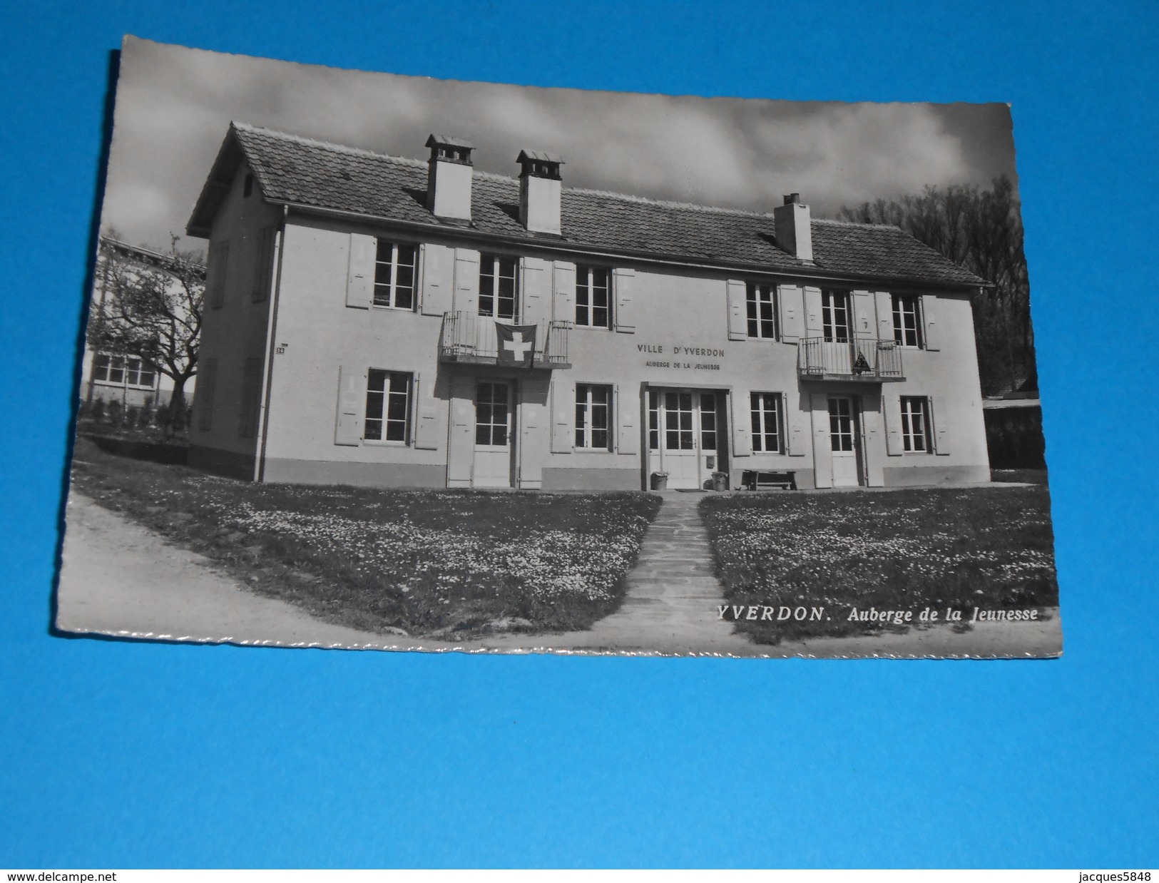 Suisse) 01 - Yverdon - Auberge De Jeunesse - N°11731 -  EDIT -  Deriaz, - Riaz