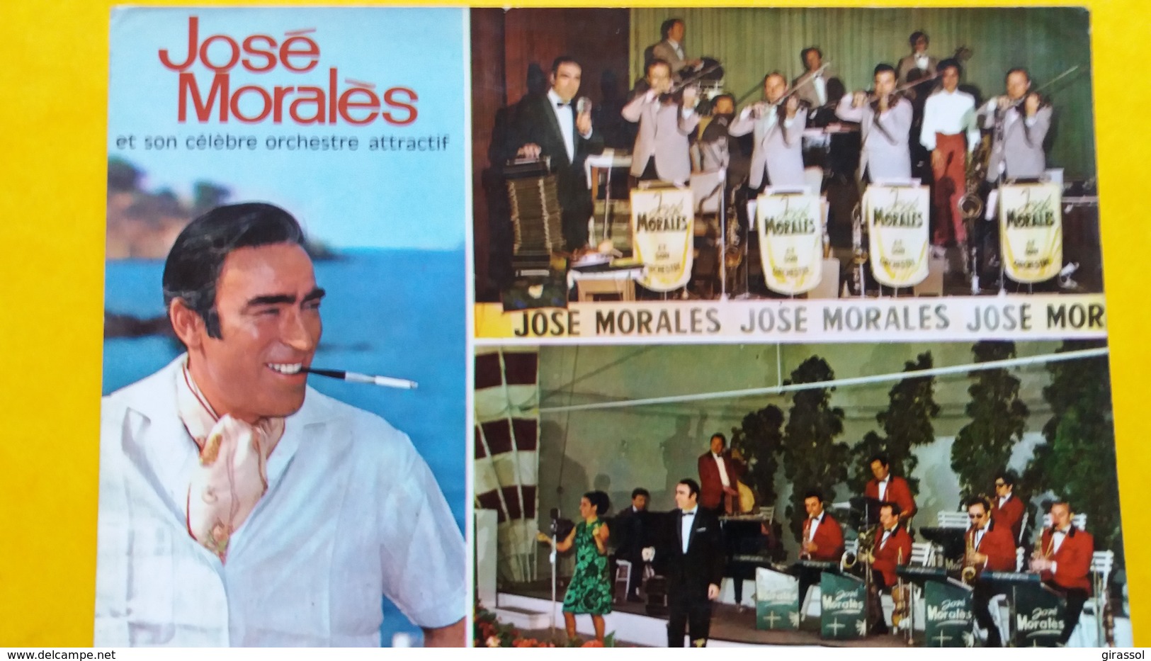 CPSM JOSE MORALES ET SON CELEBRE ORCHESTRE - Musica E Musicisti