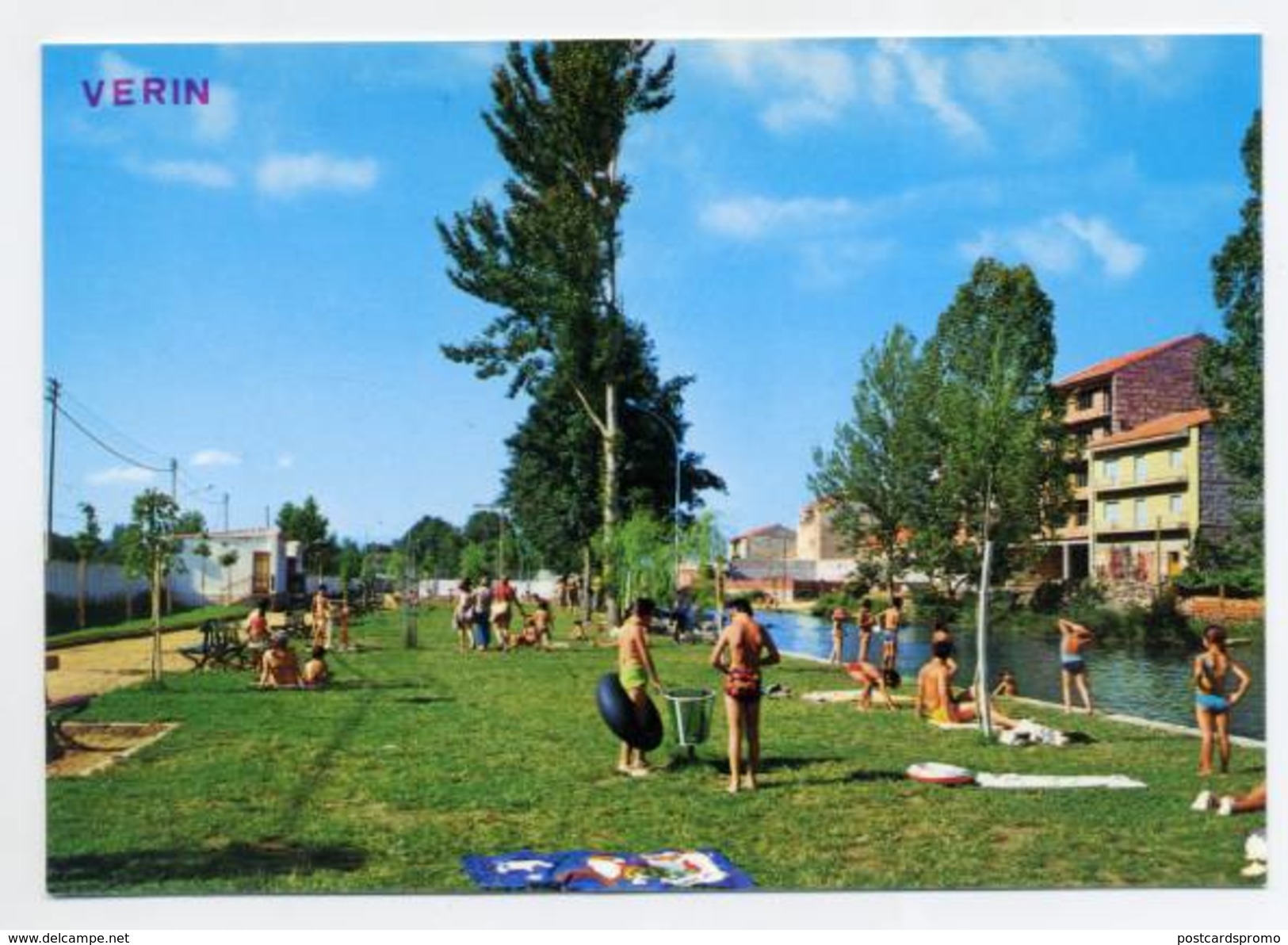 VERIN, Orense - Piscina Municipal  (2 Scans) - Orense