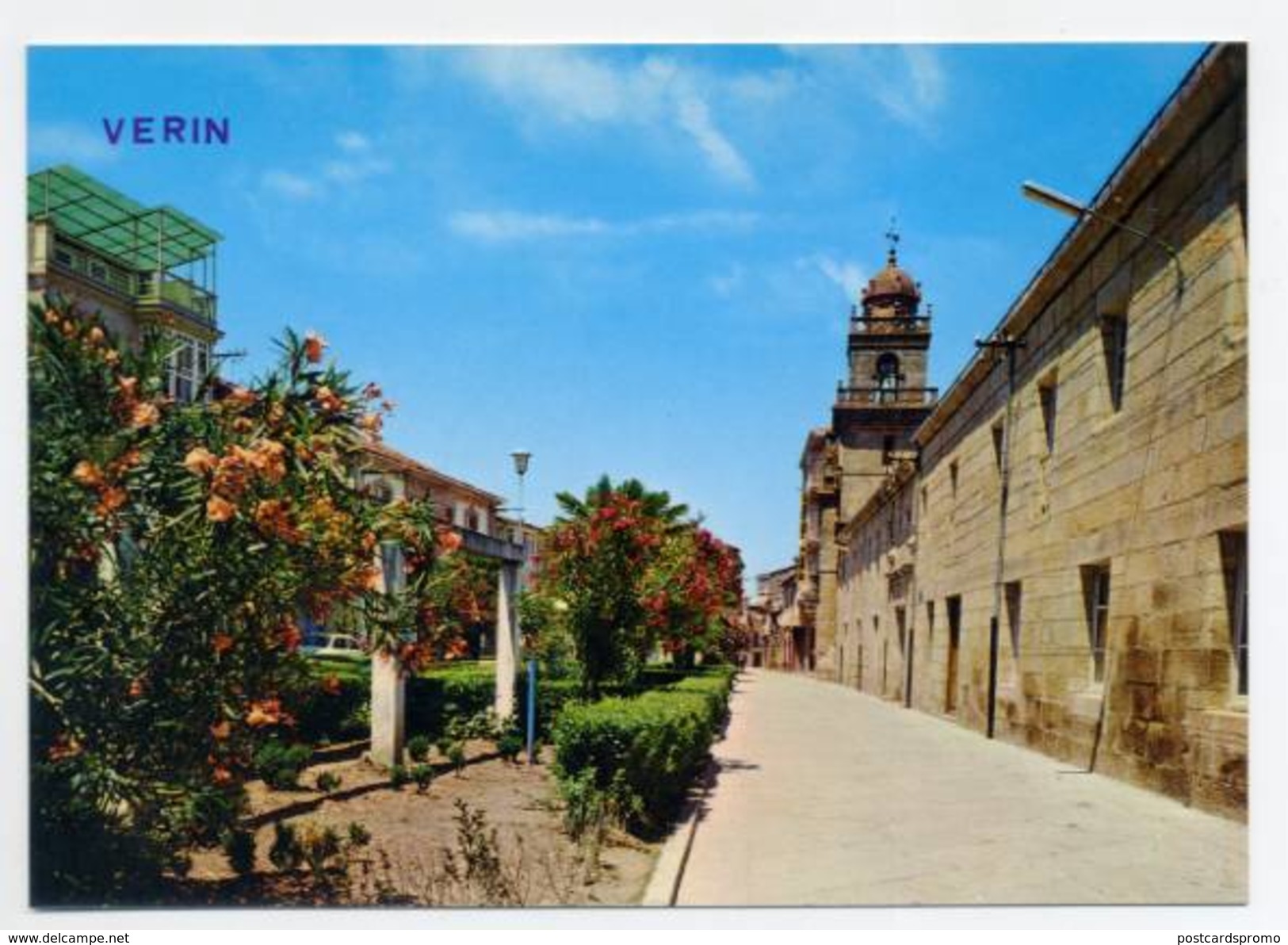 VERIN, Orense - Plaza De La Merced  (2 Scans) - Orense