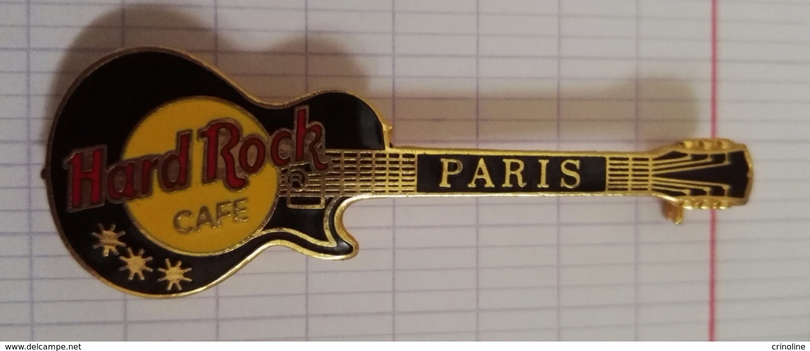 Broche Hard Rock Café Guitare Paris - Brochen