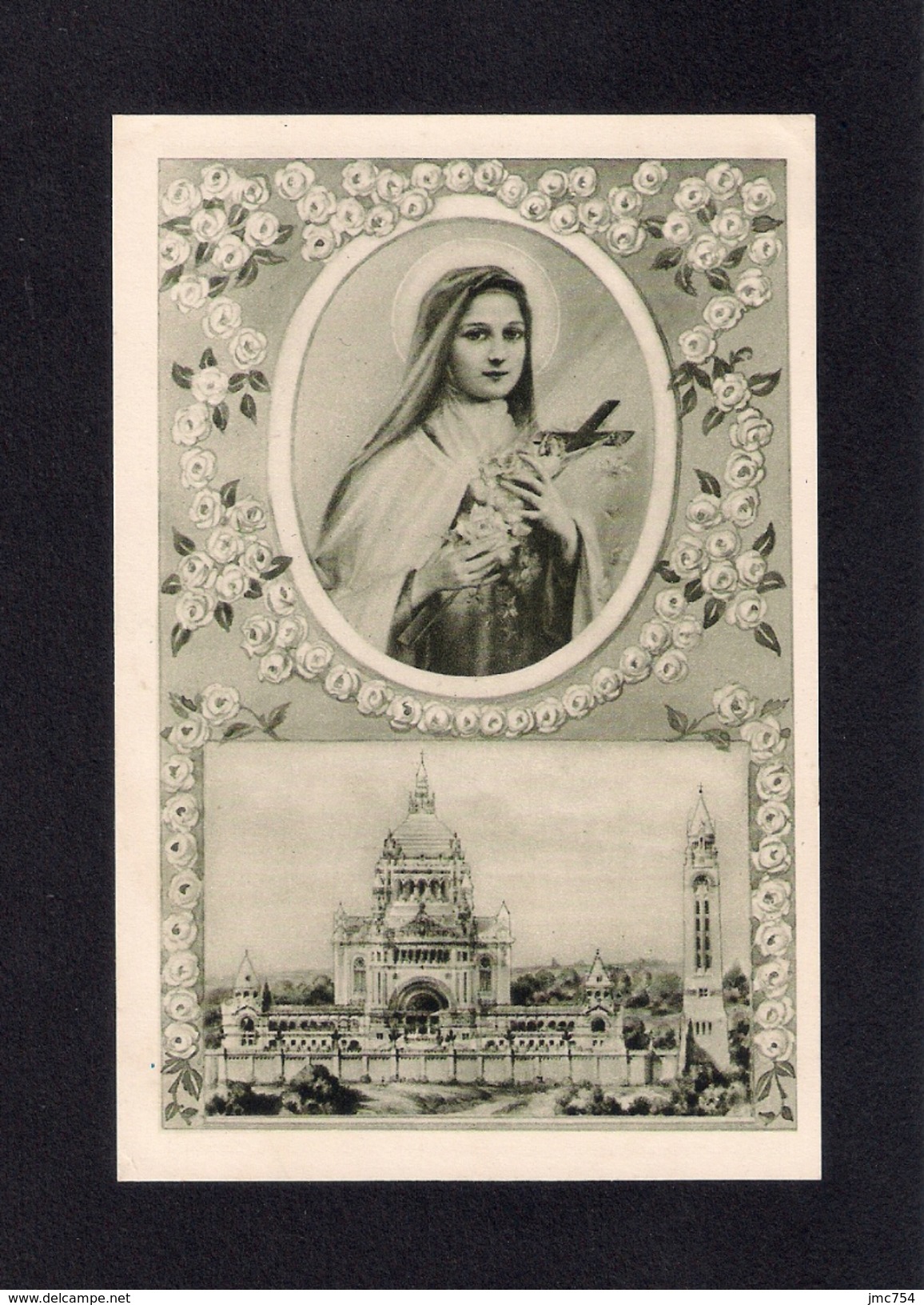 Carte De Souscription Pour L'édification De La Basilique De Lisieux. - Religion & Esotericism