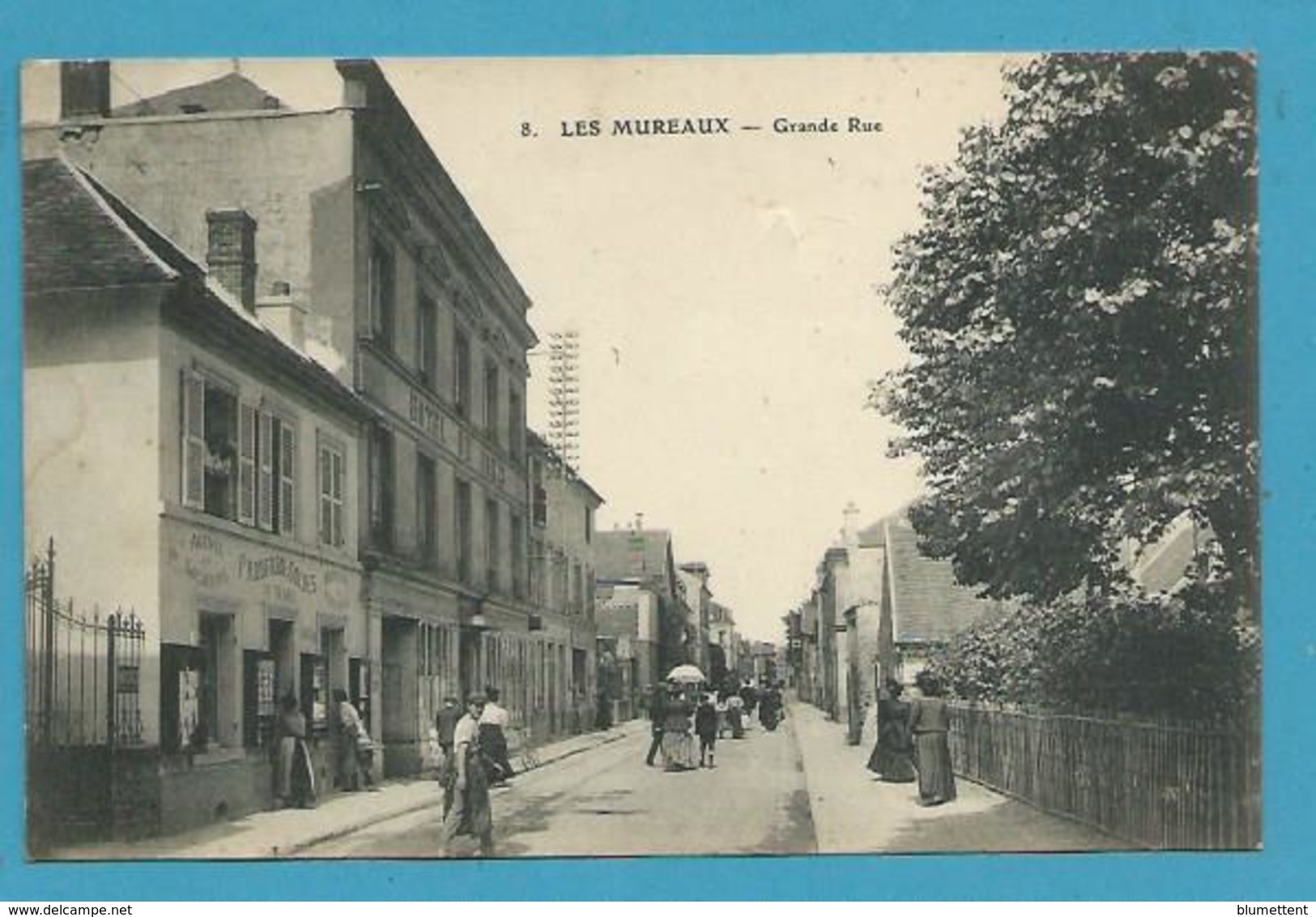 CPA 8 - Grande Rue LES MUREAUX 78 - Les Mureaux