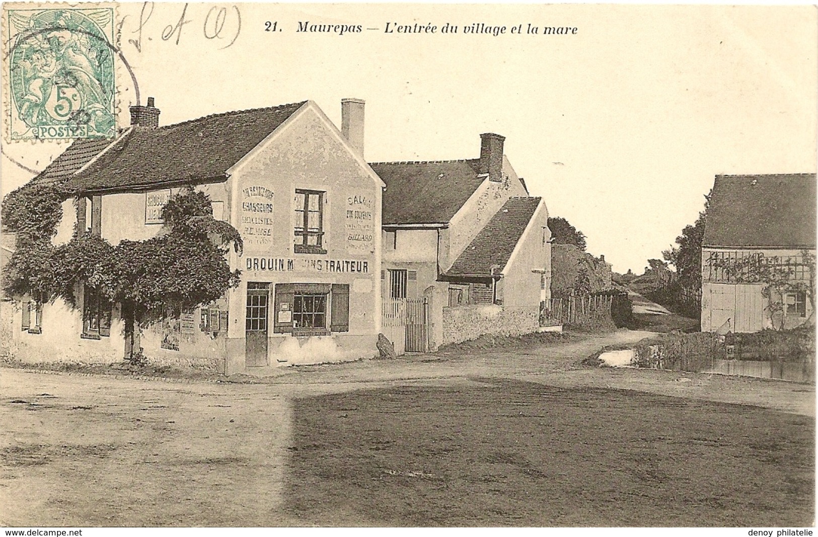 78 / Maurepas -entrée Du Village Et La Mare - - Maurepas