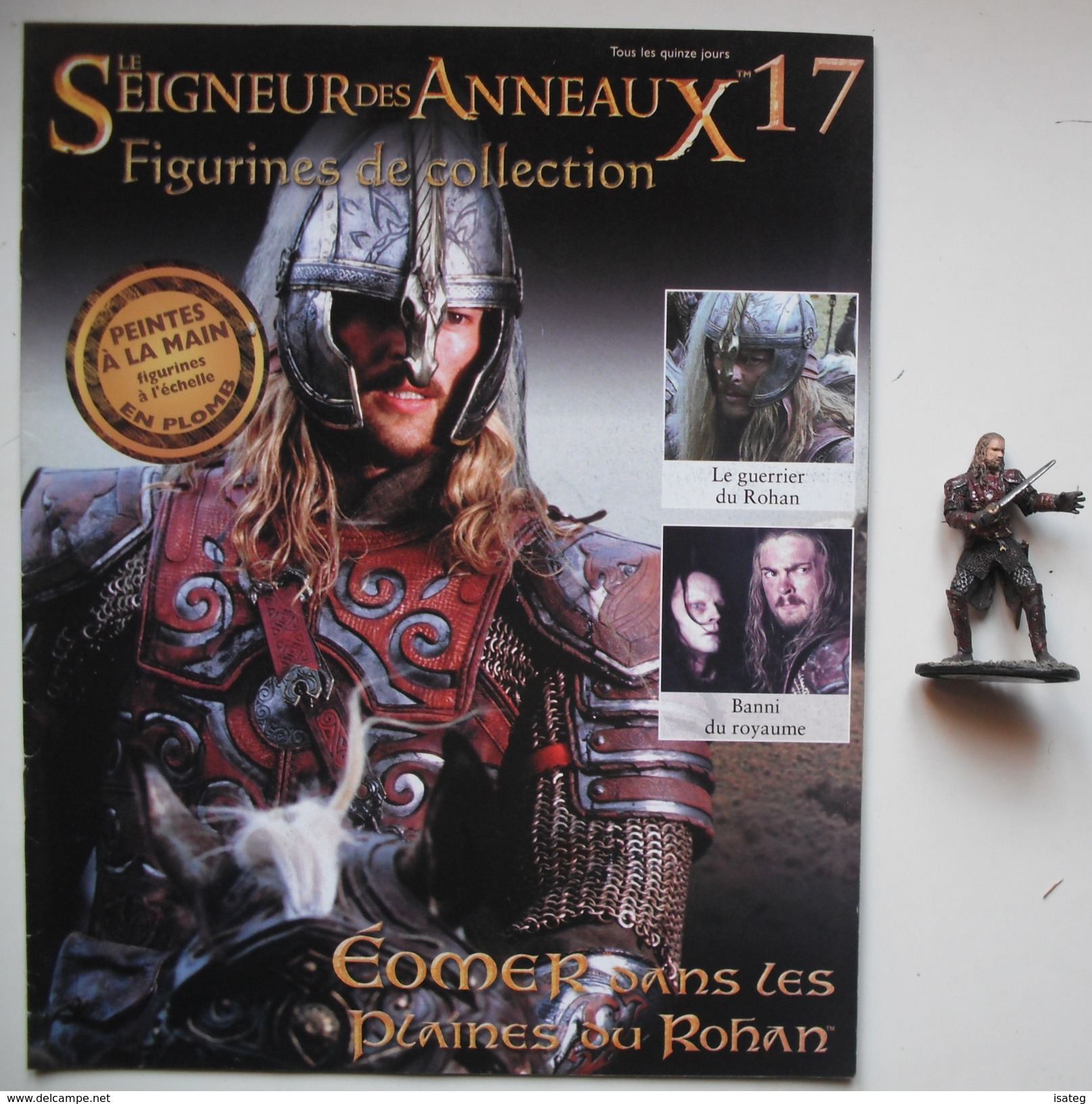 Figurine Le Seigneur Des Anneaux N°17 / éomer Dans Les Plaines Du Rohan - El Señor De Los Anillos