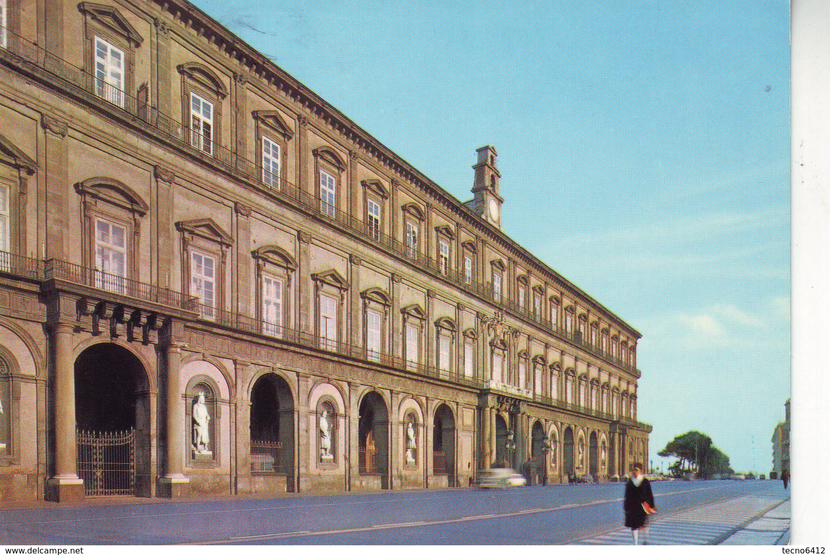 Napoli-palazzo Reale-viaggiata - Napoli