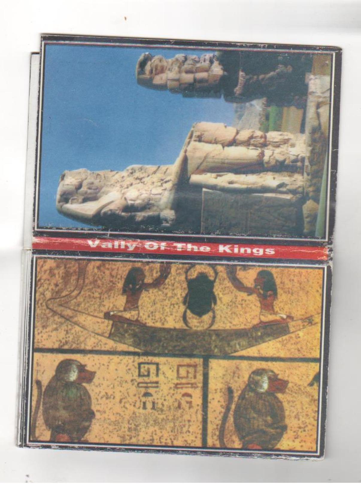 ET/CO/T4 EGYPTE  VALLY OF THE KINGS VALLON DES ROIS TAI VON DEN KONIGEN  Lot   Carnet De 18 Cartes Postales Non écrites - Other & Unclassified