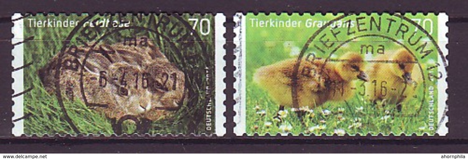 BRD - 2016 - MiNr. 3222 + 3223 - Gestempelt - Used Stamps