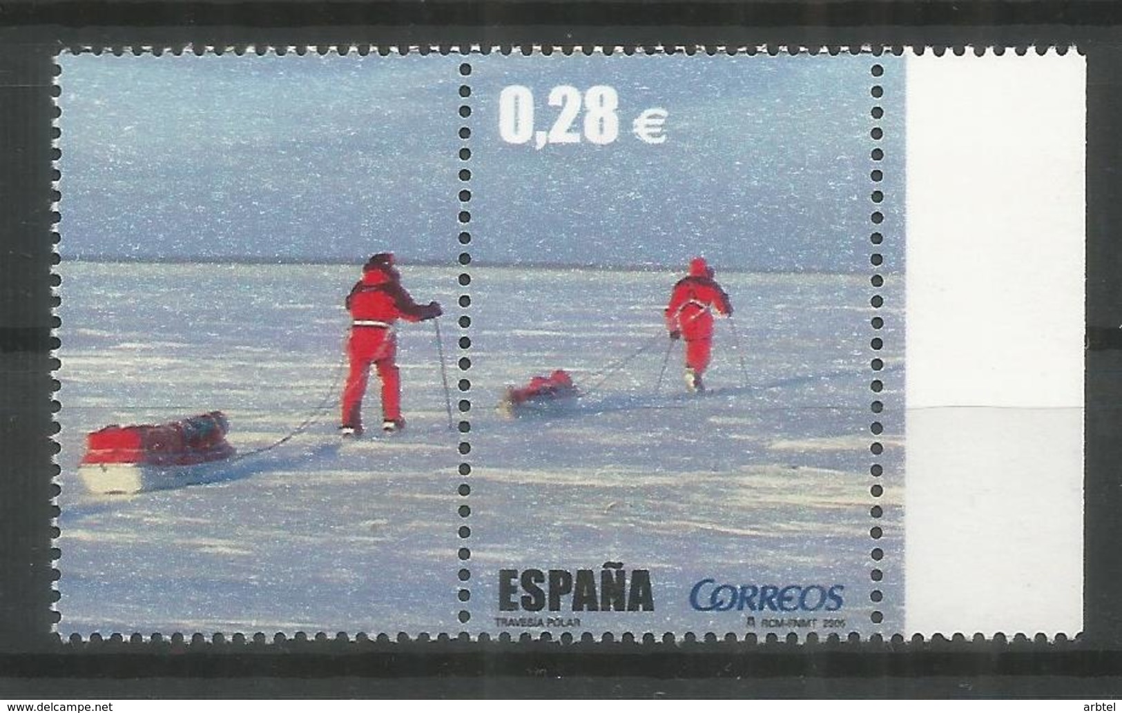 ESPAÑA TRAVESIA POLO SUR SOUTH POLE ANTARCTICA ANTARTIDA - Antarctic Expeditions