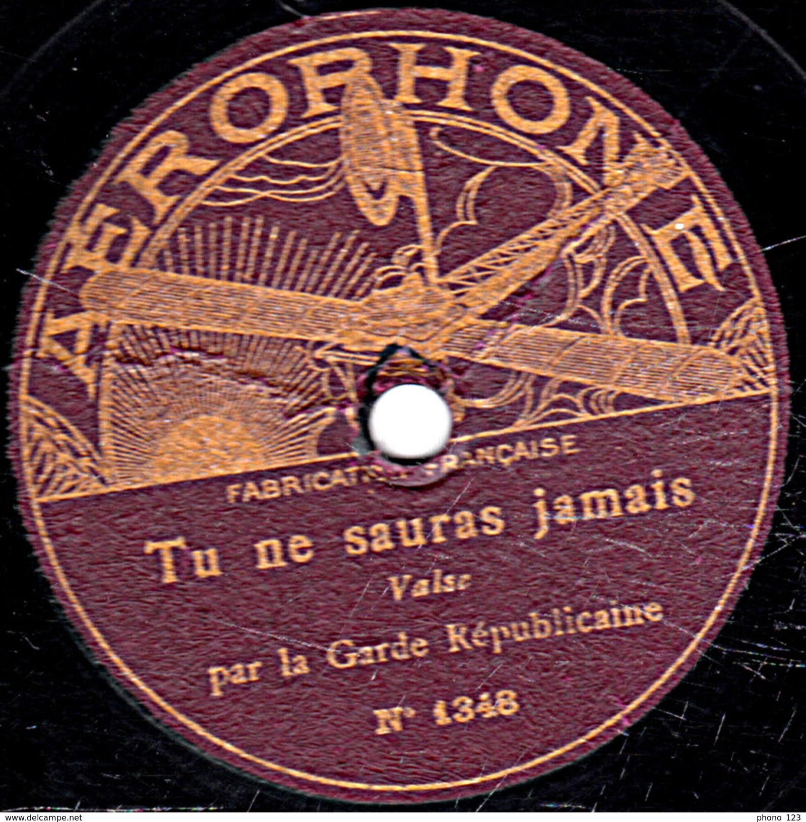 78 T. - 26,5 Cm - état B -  Garde Républicaine - Tu Ne Sauras Jamais - Si Tu Veux... Marguerite - 78 T - Disques Pour Gramophone