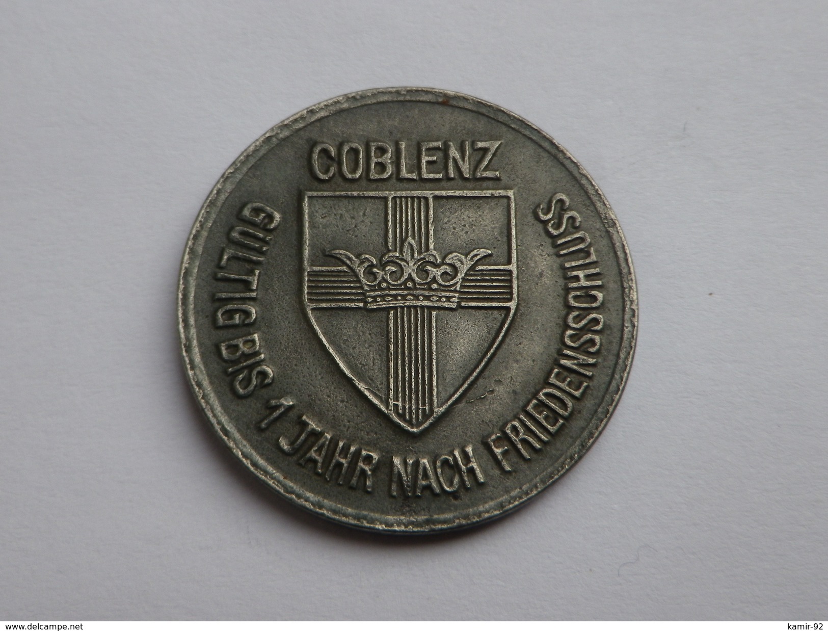 Allemagne Coblence    25 Pfennig  1918     Monnaie De Guerre     Cupronickel TTB - Monétaires/De Nécessité