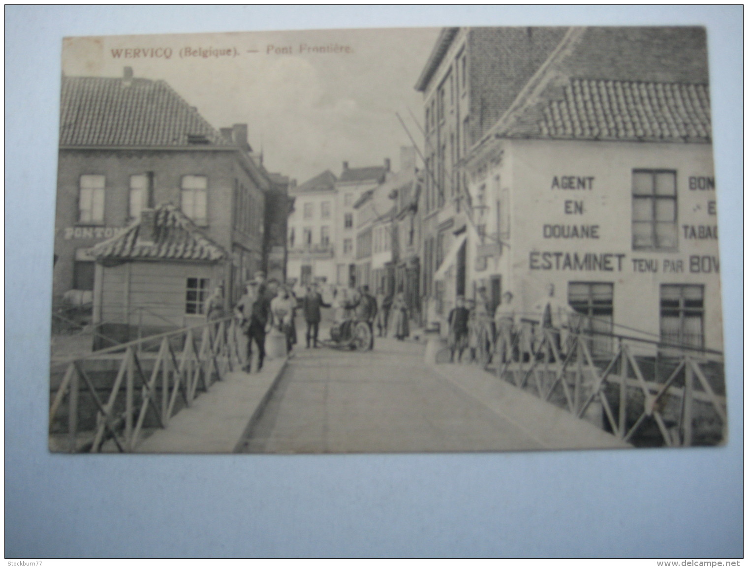 WERWIG , Wervico  ,Carte Postale, 1914/18 , 2 Scans - Wervik