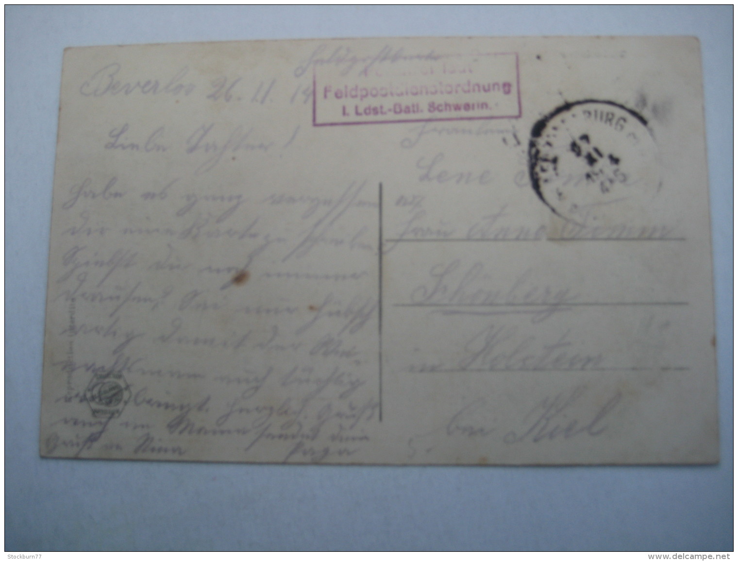 THIMISTER ,Carte Postale, 1914/18 , 2 Scans - Thimister-Clermont