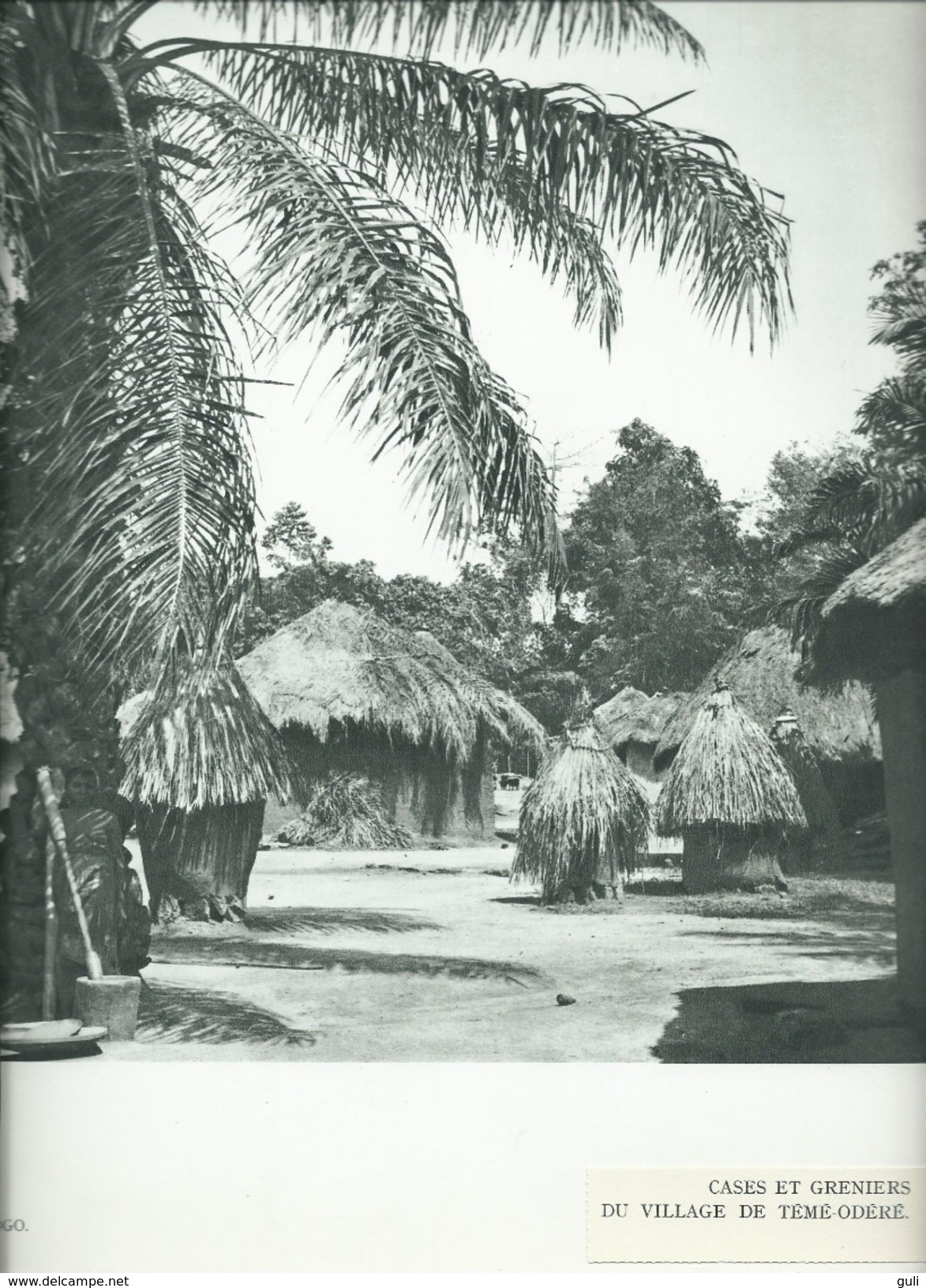 Documents Afrique Noire Scènes de Vie et Villes-  Lot de 13 Planches format de chaque image 31 x 24 cms