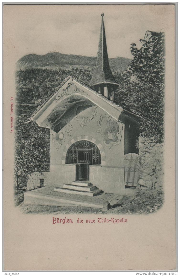 Bürglen, Die Neue Tells-Kapelle - Reliefkarte - Photo: Stengel Co. - Bürglen