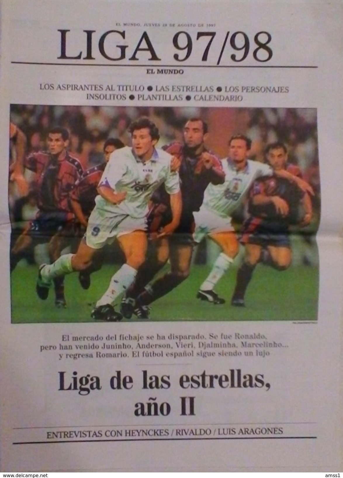 GUIDE DU CHAMPIONNAT D'ESPAGNE 1997/98 - Autres & Non Classés