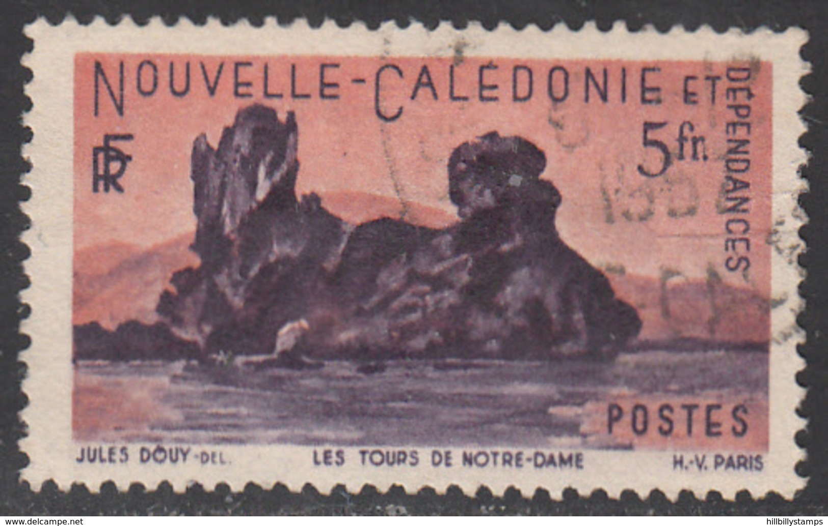 NEW CALEDONIA       SCOTT NO. 289      USED      YEAR  1948 - Usados