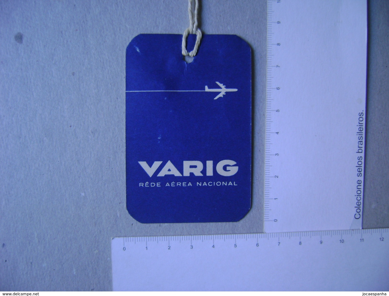 AVIATION - VARIG BOARD SHIPPING (BRAZIL) IN THE STATE - Etichette Da Viaggio E Targhette