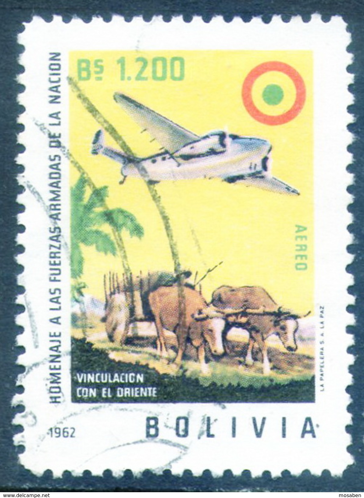 BOLIVIA	-	Yv. Aº 223	-				BOL-5954 - Bolivie