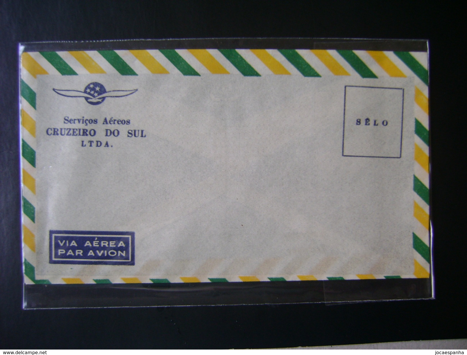 SOUTH CRUISE (CRUZEIRO DO SUL)  AIR SERVICES (BRAZIL), OFFICIAL ENVELOPE OF THE COMPANY - Cartas