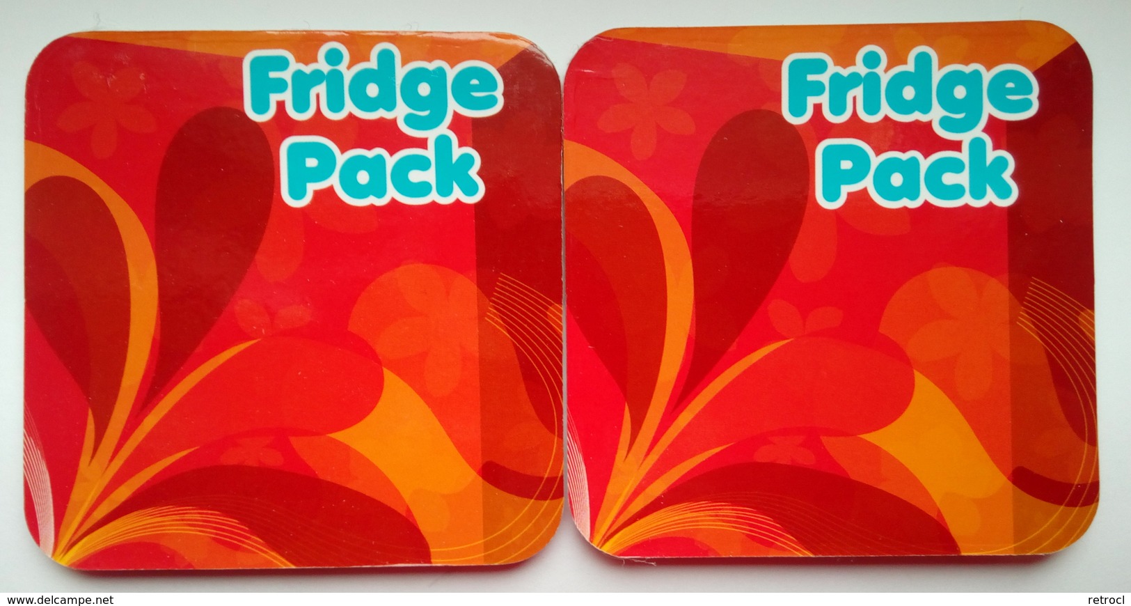 Set 2 Pieces - Coca-Cola From Romania - Fridge Pack - Coasters