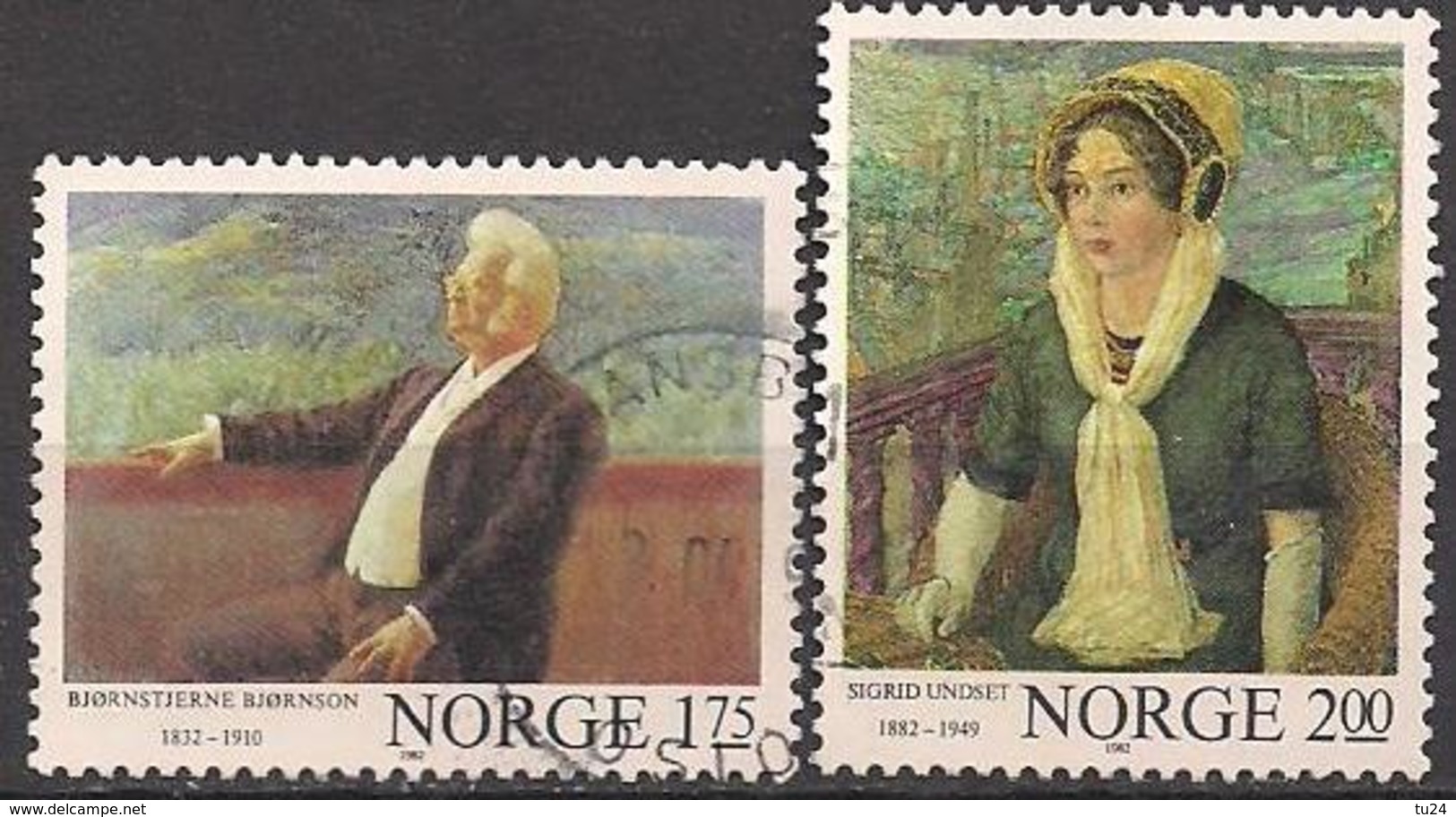 Norwegen  (1982)  Mi.Nr.  870 + 871  Gest. / Used  (8fc01) - Gebraucht