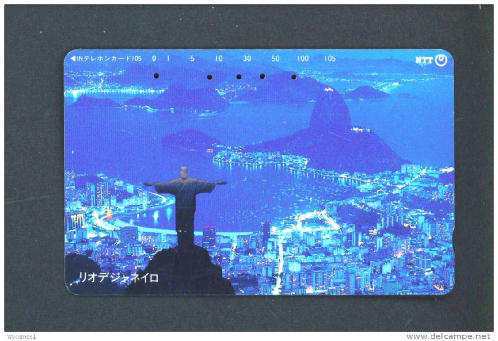 JAPAN  -  Magnetic Phonecard/Rio De Janeiro - Japan