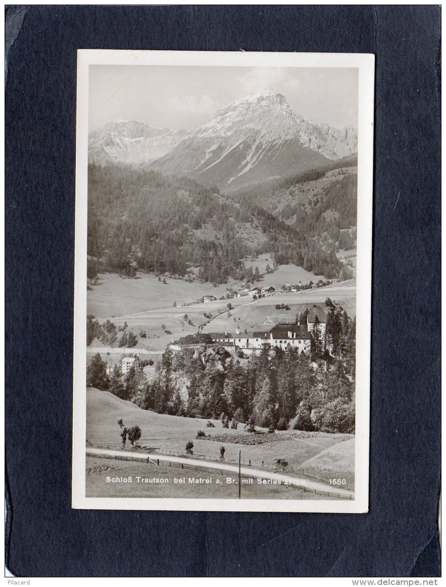 67042    Austria,   Schloss Trautson  Bei  Matrei A. Br.  Mit Serles,  NV - Matrei Am Brenner