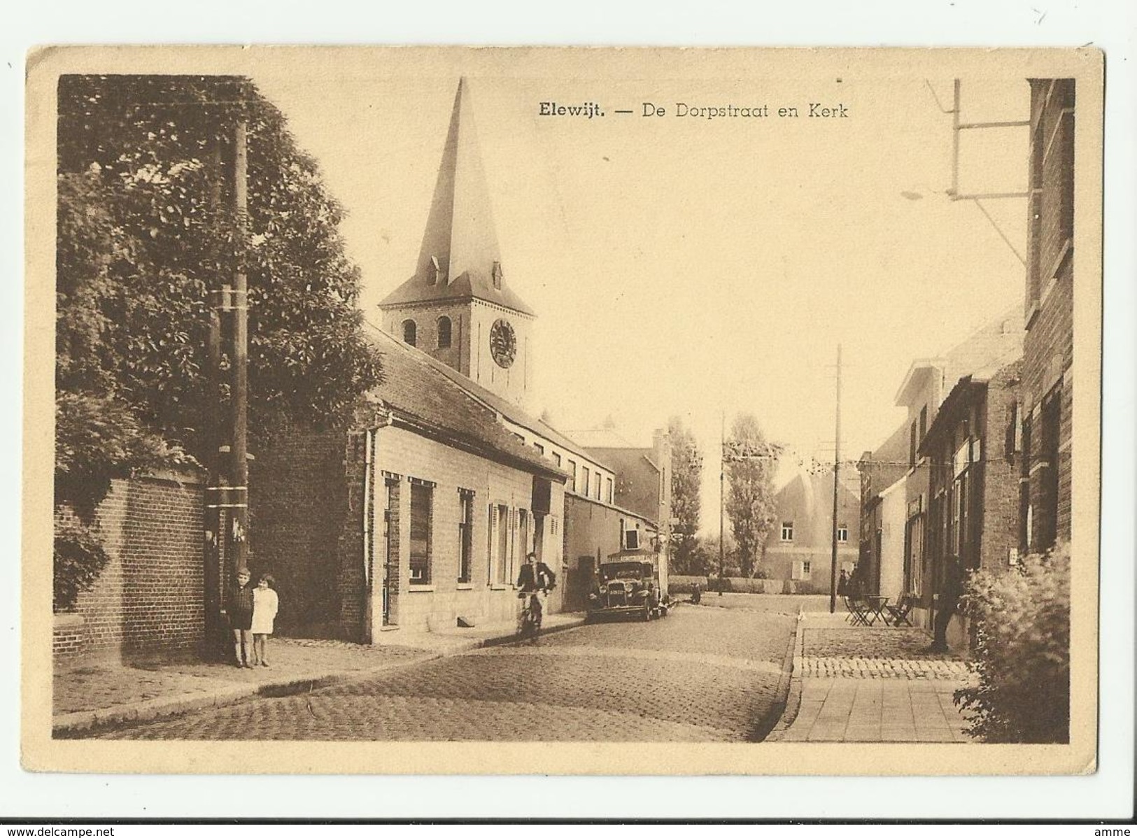 Elewijt   *  De Dorpstraat En Kerk - Zemst