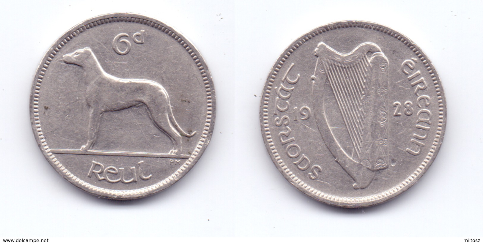 Ireland 6 Pence 1928 - Irlande