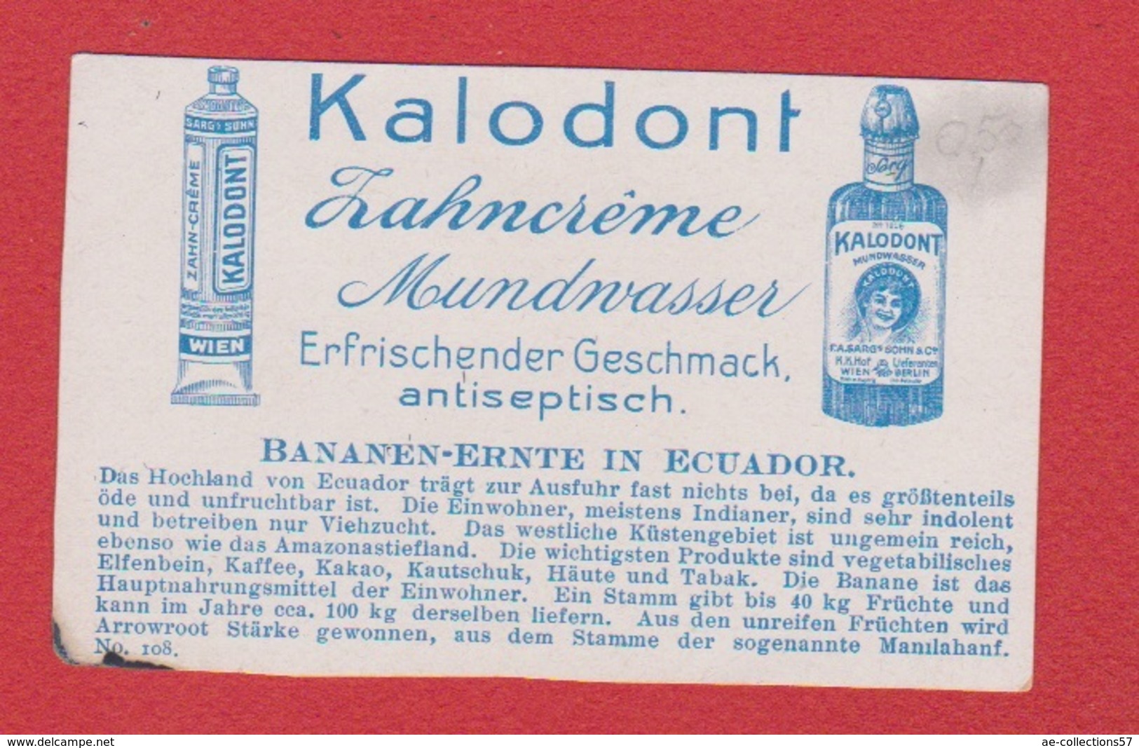 Kalodont  --  Beste Zahn Crême - Other & Unclassified