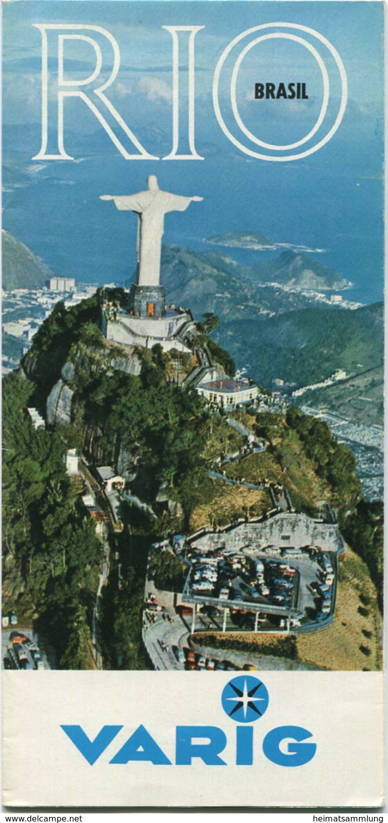 Brasil - Rio 1970 - Faltblatt Mit 36 Abbildungen - Varig - Su Agente De Viajes IATA - Monde