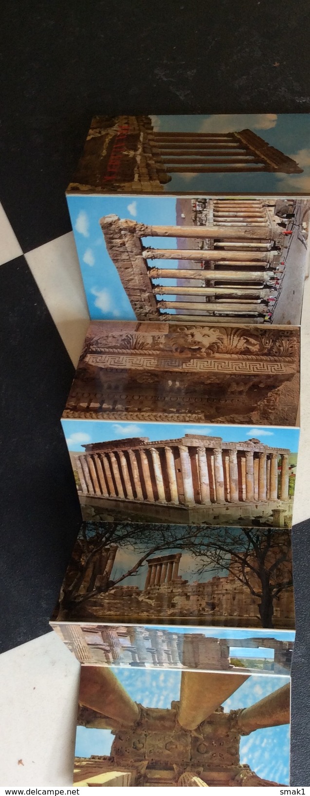 LEBANON  BAALBECK  10 POSTCARDS  ALBUM - Libanon