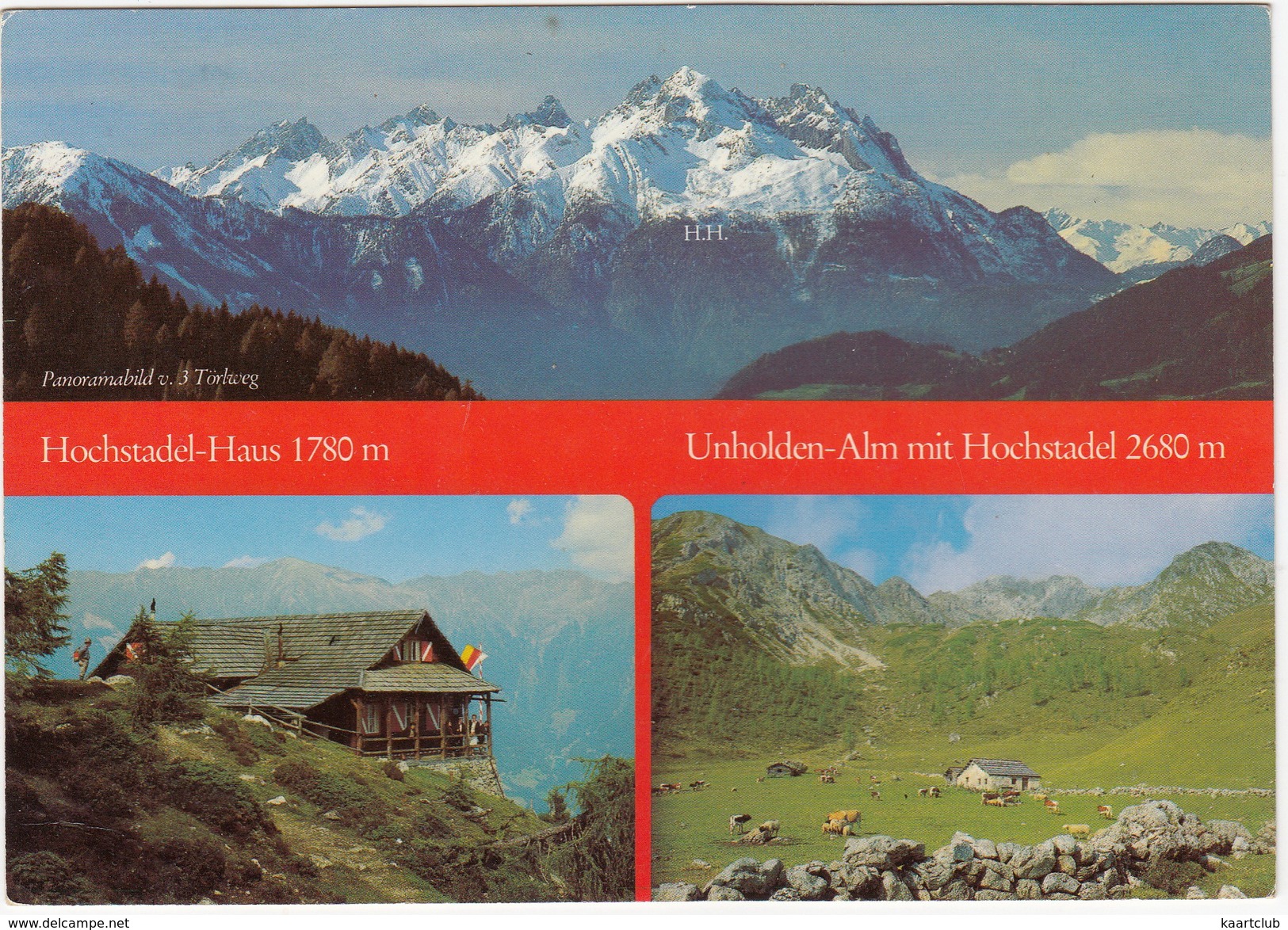 HOCHSTADEL-HAUS 1780 M (Unholden-Alm) - ÖTK Sektion Oberdrauburg -  (Kärnten, Austria) - Oberdrauburg