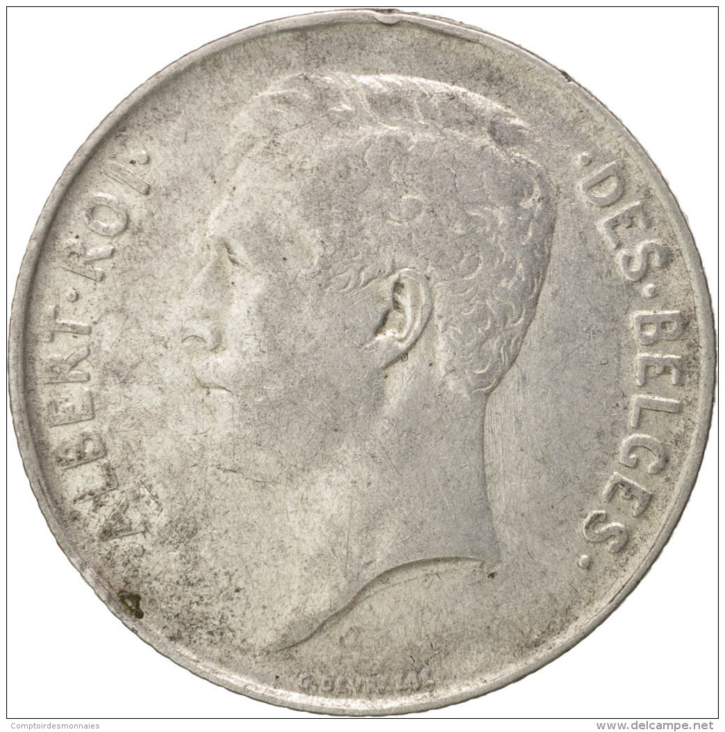 Belgique, Franc, 1912, TTB+, Argent, KM:72 - 1 Franc
