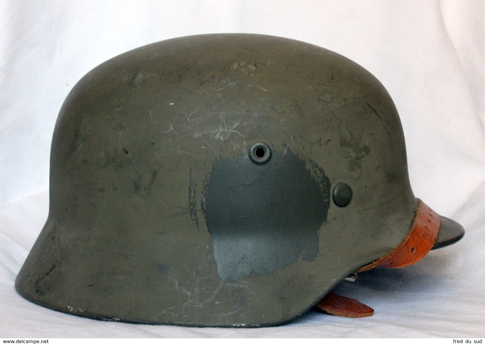 Casque Allemand M40 Pour L'armée Norvégienne - Casques & Coiffures