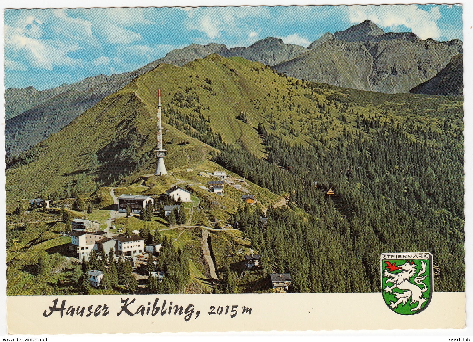 Haus/Ennstal : HAUSER KAIBLING , 2015 M. Mit Tauern-Seilbahn-Bergstation & KRUMMHOLZ-HÜTTE -  (Steiermark, Austria) - Haus Im Ennstal