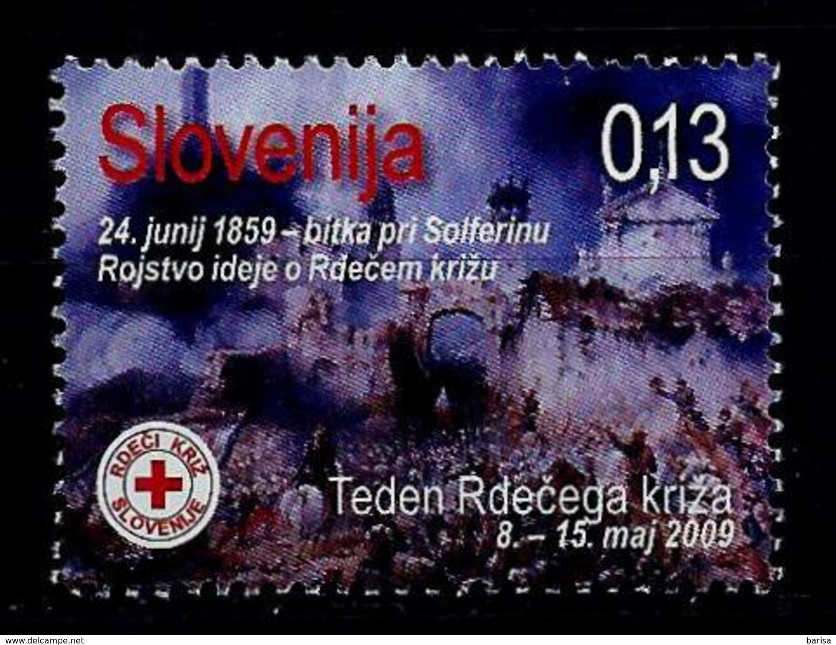 Slovenia 2009: Charity Stamp - Red Cross  Week ** MNH - Slovenia
