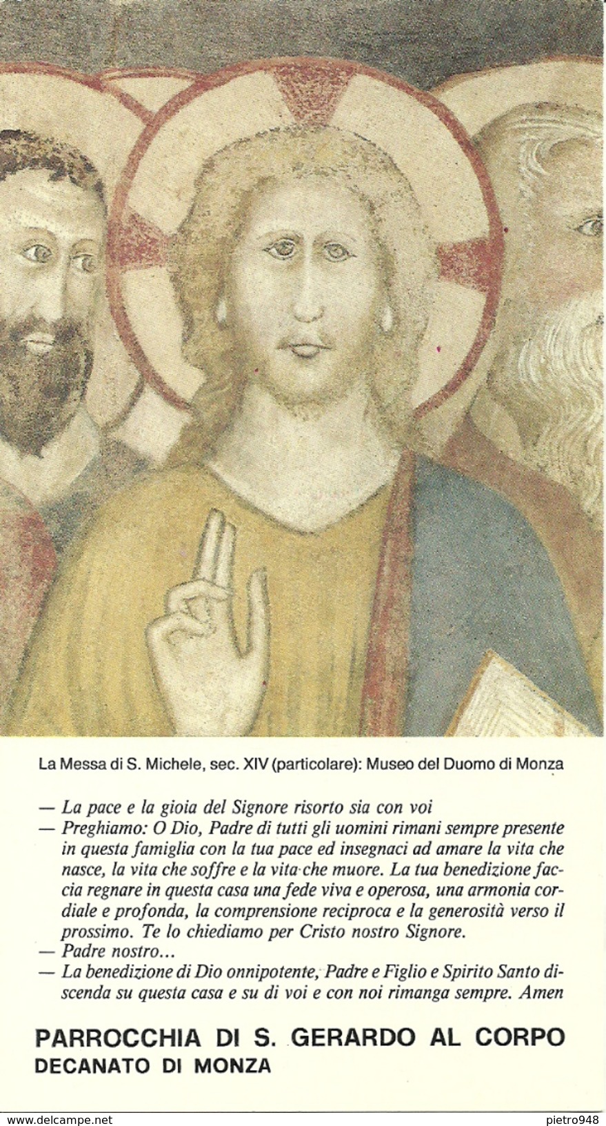 Monza, Parrocchia Di San Gerardo Al Corpo, Decanato Di Monza, Preghiera Del Convegno Delle Chiese Di Lombardia - Religion & Esotericism