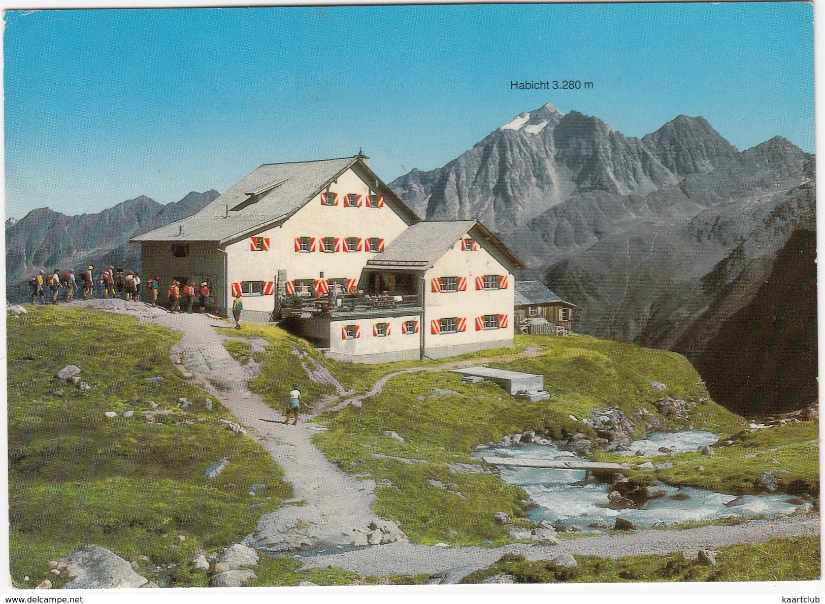 Neue REGENSBURGER HÜTTE 2.286 M. In Den Stubaier Alpen -  (Tirol, Austria) - Neustift Im Stubaital