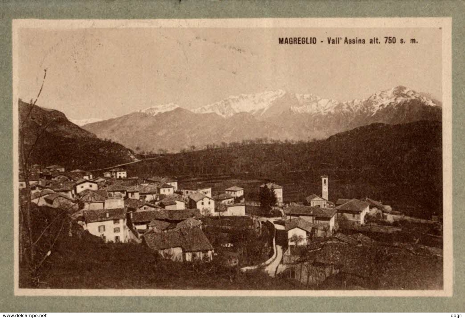 Magreglio - Viaggiata 1912 (2 Foto) - Como