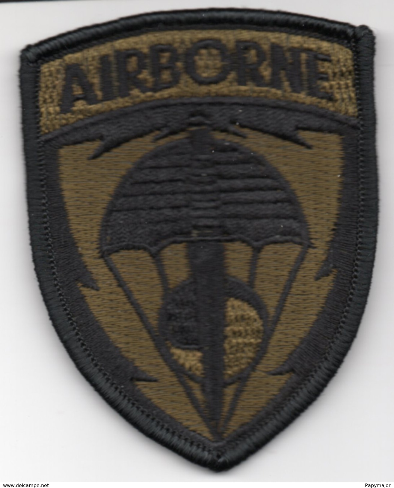 Militaria -   Écusson Patch Tissu Brodé "Airborne Operations Special Command" - Stoffabzeichen